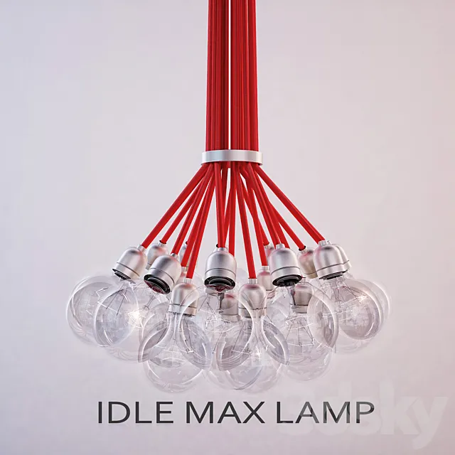 Hanging lamp Idle Max pendant lamp 3ds Max