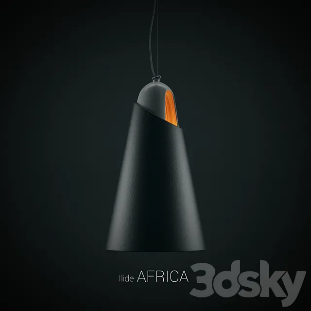 Hanging lamp Ilide AFRICA 3DSMax File