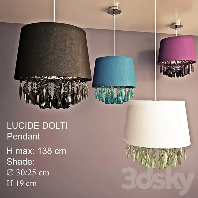Hanging lamp Lucide Dolti 3DSMax File