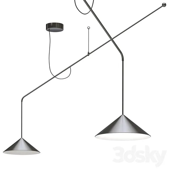 Hanging Lamp Martinelli Luce Vela 3dsMax Model