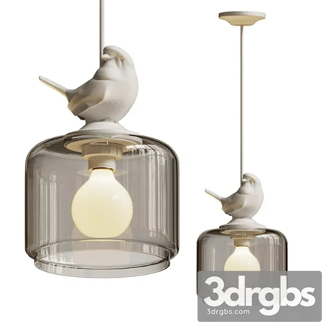 Hanging lamp provence bird pendant 3dsmax Download