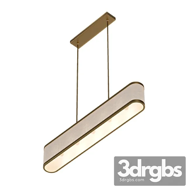 Hanging Linear Pendant Lamp From Anthropologie 3dsmax Download