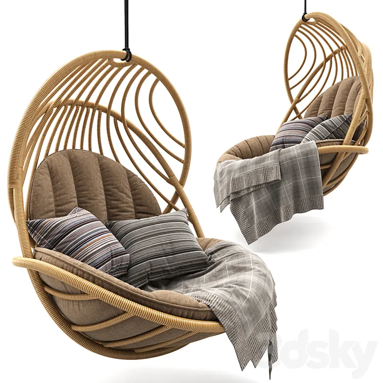 HANGING LOUNGE CHAIR by Dedon 3DS Max