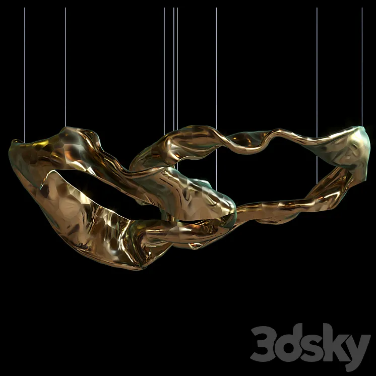 Hanging sculpture – Vargov Design 3DS Max Model