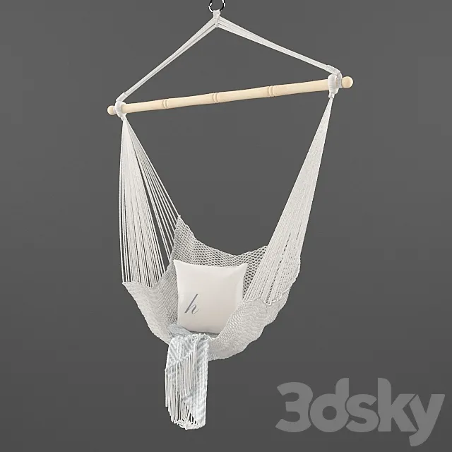 Hanging swing 3ds Max