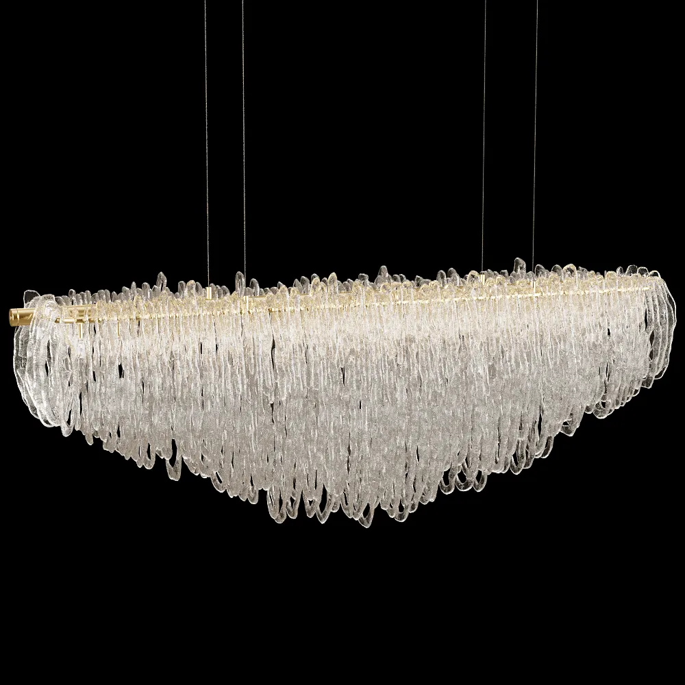 HANI – Pendant lamp Lines Black 3ds Max