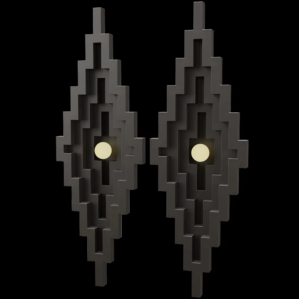 HANI – Wall lamp AZTEC 3ds Max