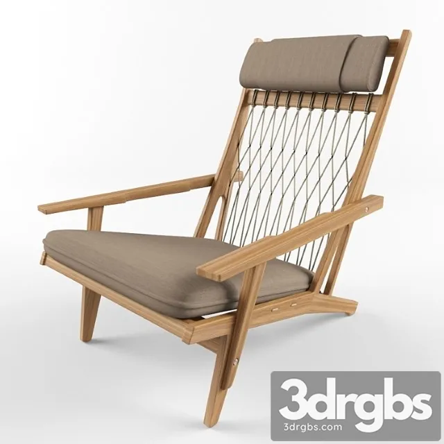 Hans Wegner Lounge Chair 1 3dsmax Download
