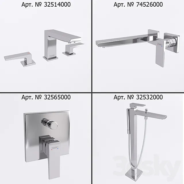 Hansgrohe Metropol SET 1 3ds Max