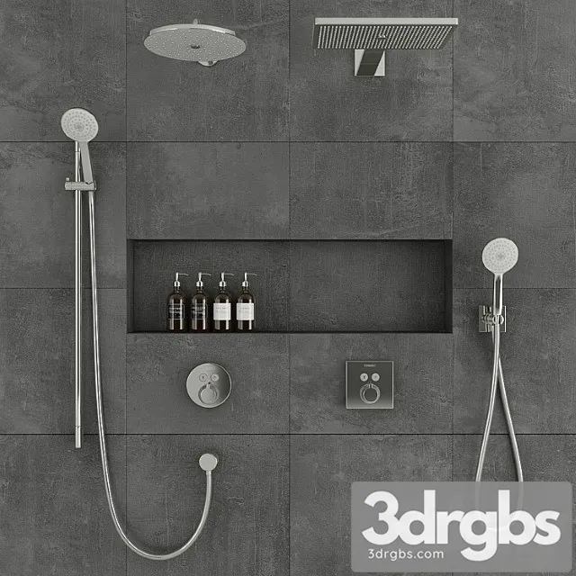 Hansgrohe Shower System 3dsmax Download