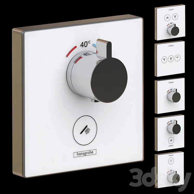 Hansgrohe ShowerSelect Thermostat 3DS Max