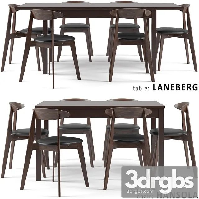 Hansola, laneberg ikea set