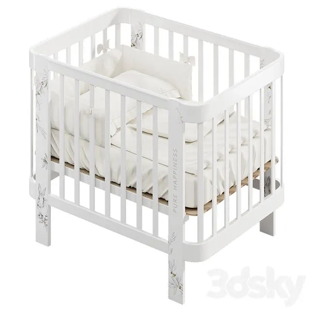 Happy baby Mommy Love White 3dsMax Model