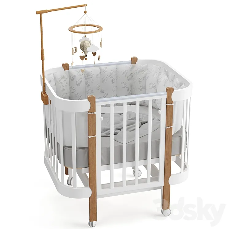 Happy Baby transforming bed. Mommy lux 3DS Max