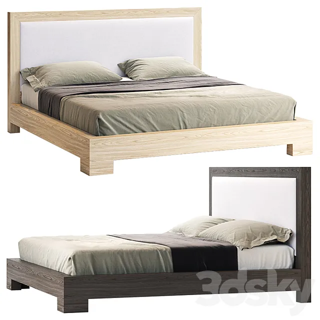 Harbor _ Santa Barbara Eastern King Bed 3ds Max