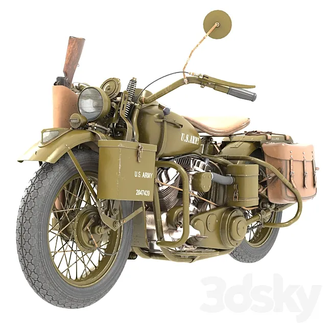Harley Davidson 3ds Max