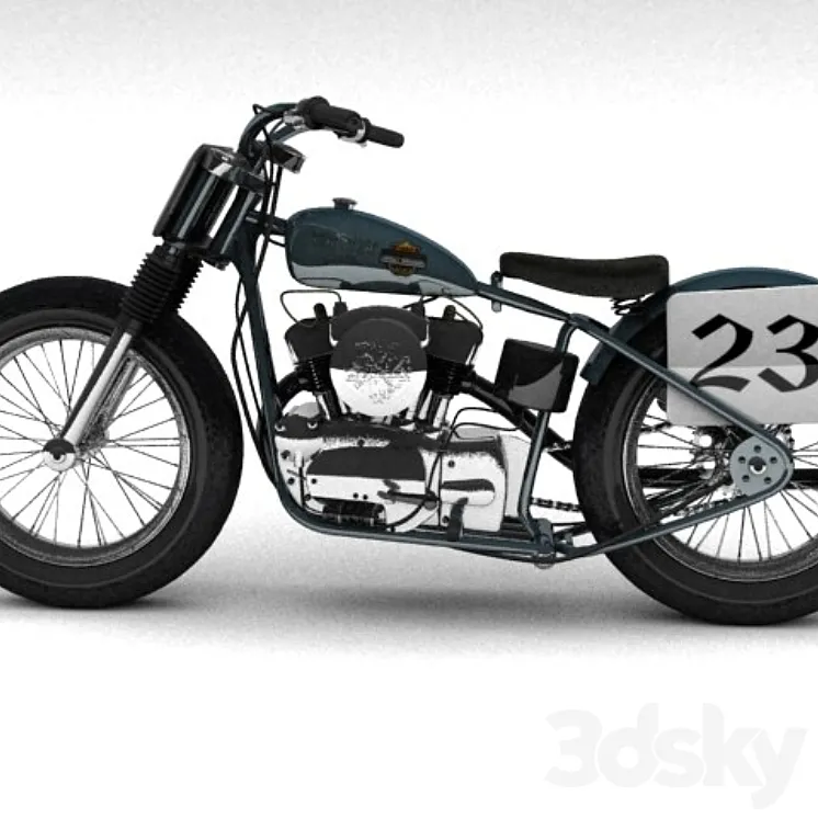 Harley Davidson 3DS Max