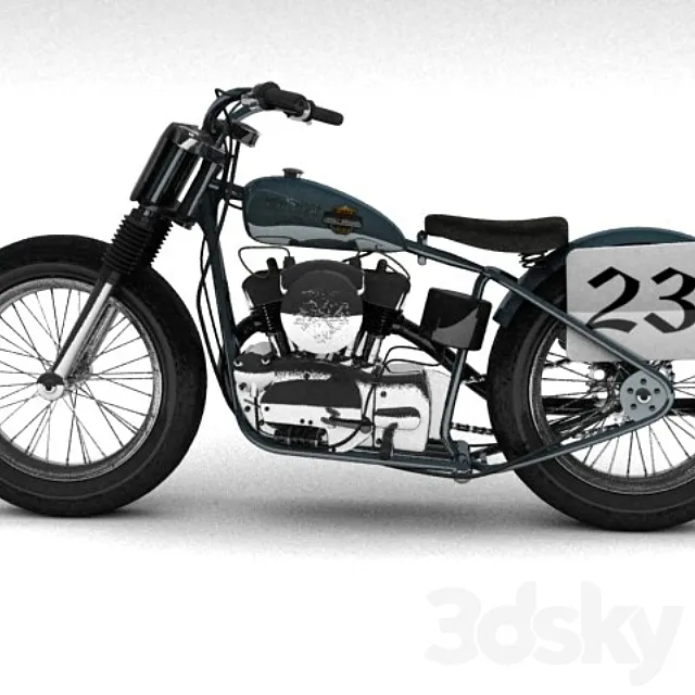 Harley Davidson 3DSMax File