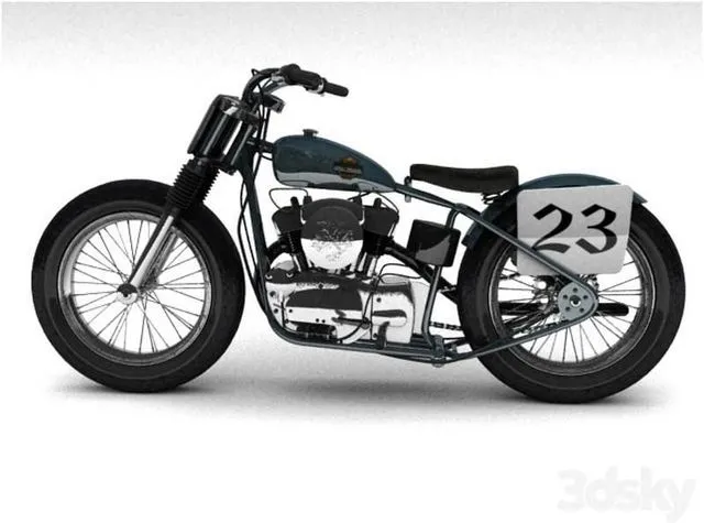 Harley Davidson 3dsMax Model