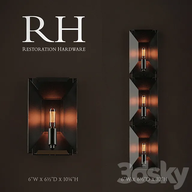 HARLOW CRYSTAL SCONCE 3DSMax File