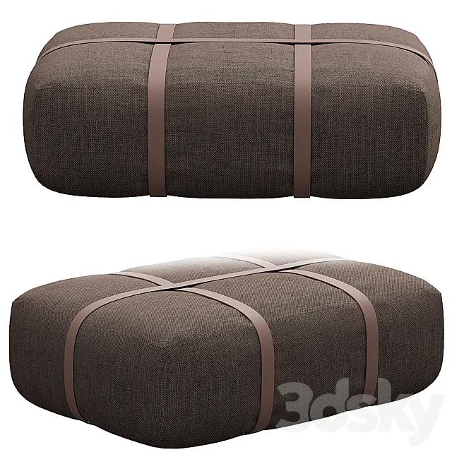 Harper pouf 3DS Max Model