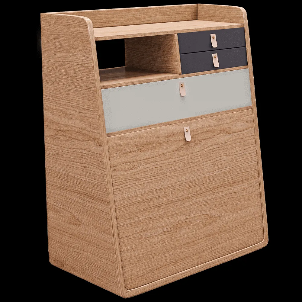 Hartô – Writing desk Gaston 3ds Max