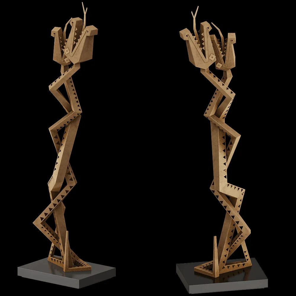 Harutyun Karapetyan  – Sculpture Dragon 3ds Max