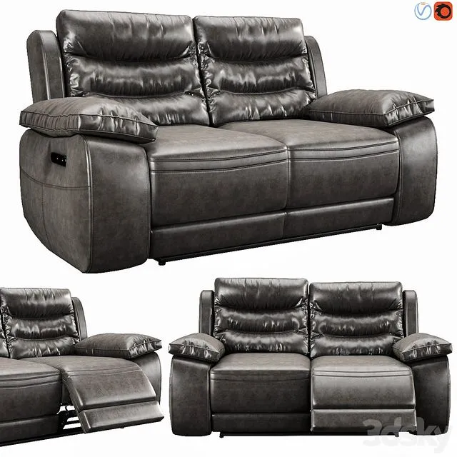 Harveys Monterano Recliner 2 Seater 3dsMax Model