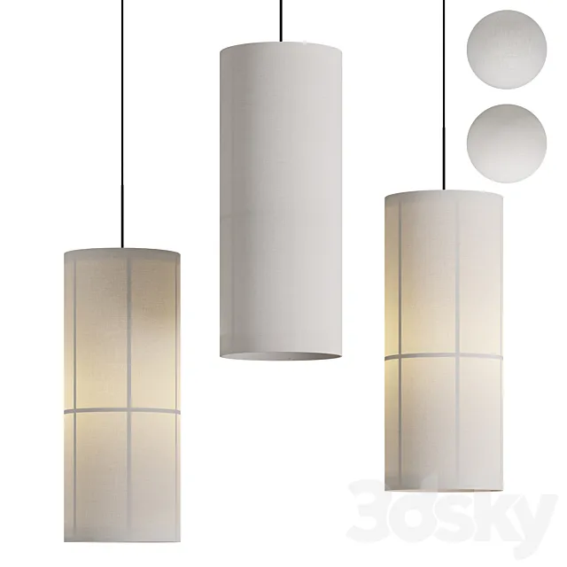 Hashira Pendant Lamp By Audocph 3ds Max