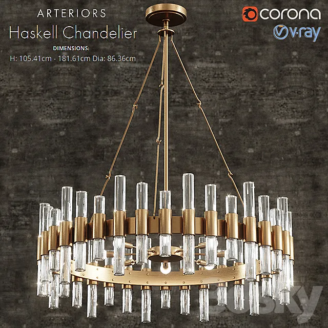haskell Chandelier 3DSMax File