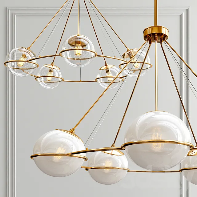Hathoway chandelier 3ds Max