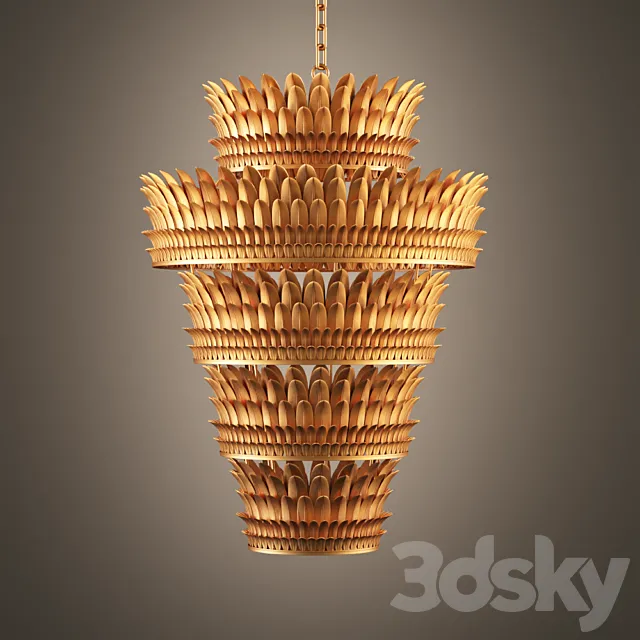 Havana Grande Chandelier 3DS Max Model