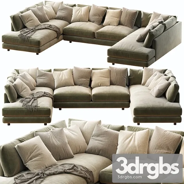 Haven 2-piece terminal chaise section