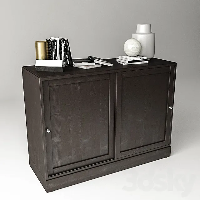 HAVSTA Cabinet with base 3ds Max