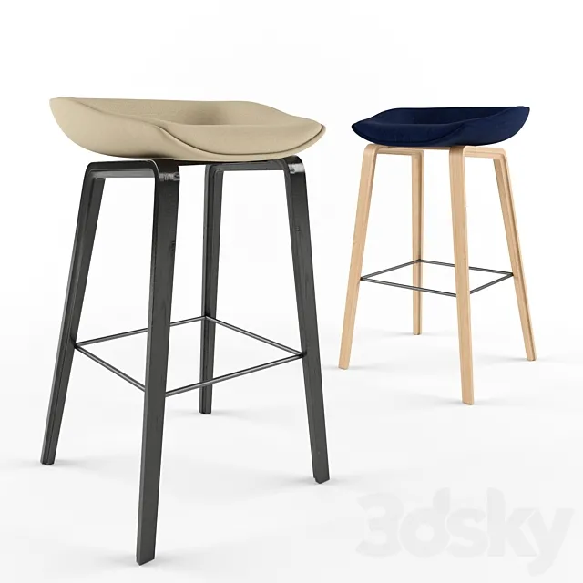 HAY AAS33 Stool 3DS Max Model