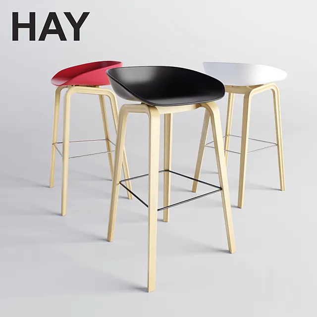 HAY About A Stool (AAS 38) 3DSMax File