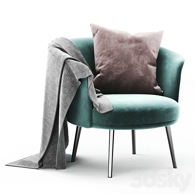 Hay Dorso Chair 3DS Max
