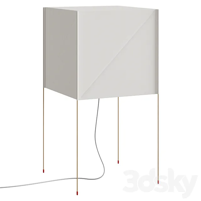Hay Paper Cube 3ds Max