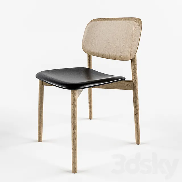 HAY Soft Edge Chair 3ds Max