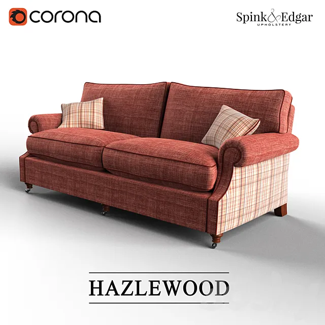 HAZLEWOOD SOFA by Spink and Edgar Upholstery 3ds Max