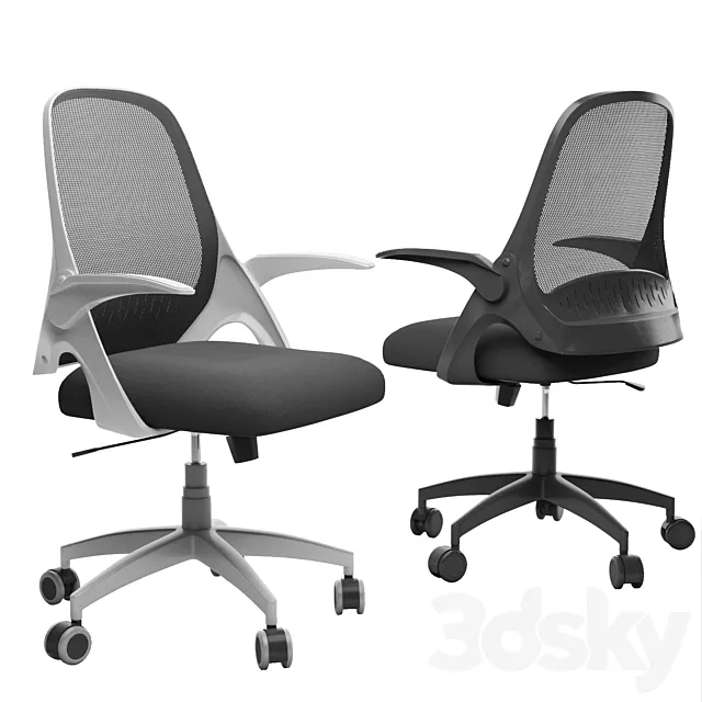 Hbada task desk chair 3DSMax File