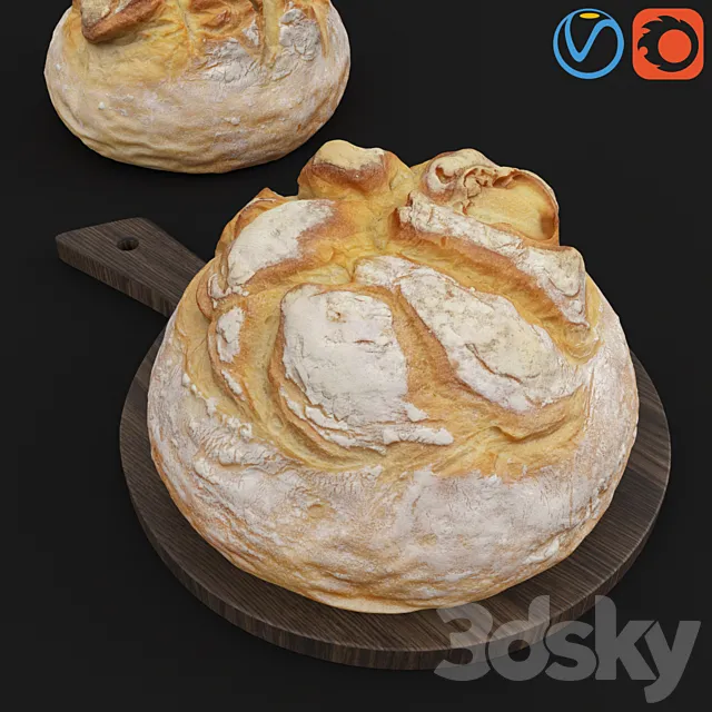 HD Realistic Farmer Vulcan Bread 3ds Max