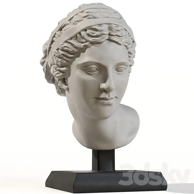 Head of aphrodite 3DS Max Model