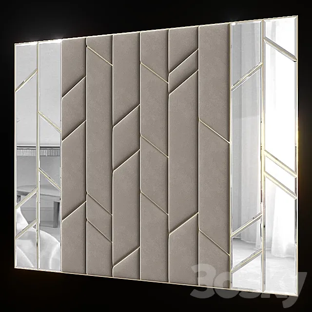 Headboard 004. 3DS Max Model