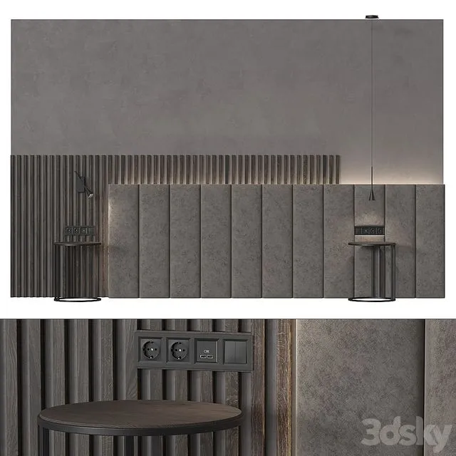 Headboard 037 3dsMax Model