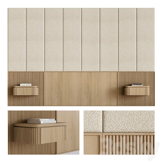 Headboard 3ds Max