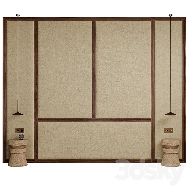Headboard 3ds Max