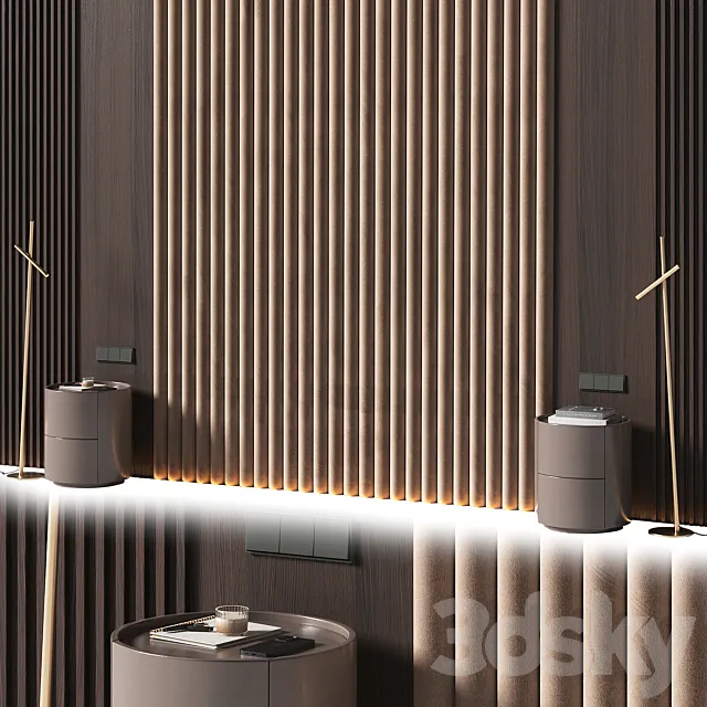 Headboard 3ds Max