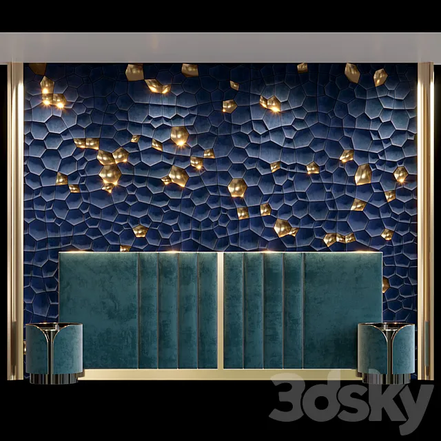 Headboard 3DS Max Model