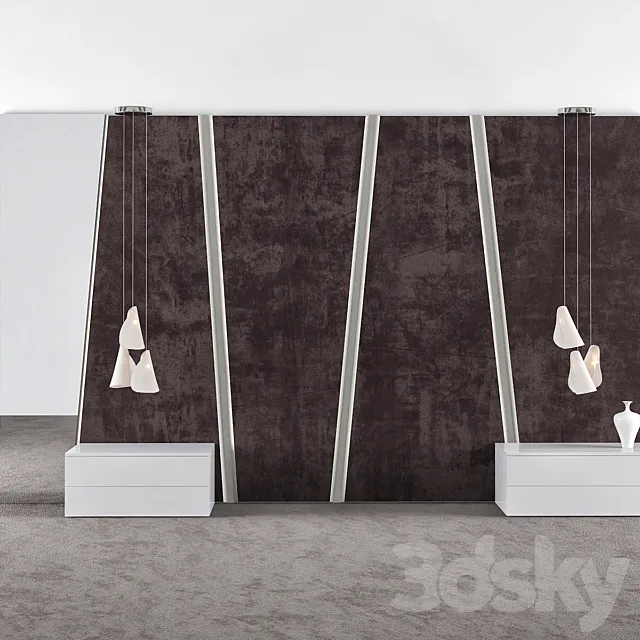 Headboard №1 3ds Max